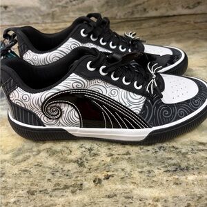 Disney Black and White Nightmare Before Christmas Sneakers